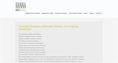 Desktop Screenshot of hannaglobal.com